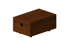 3D M&ouml;bel - Holzschrank - Montis - Domino 18