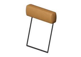Accessoires 3D - Appui-t&ecirc;te en tissu - Montis - Axel