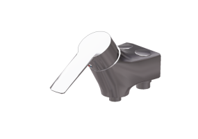 Rubinetti 3D - Miscelatore a parete per vasca e doccia &ndash; Mora - Cera - 256010