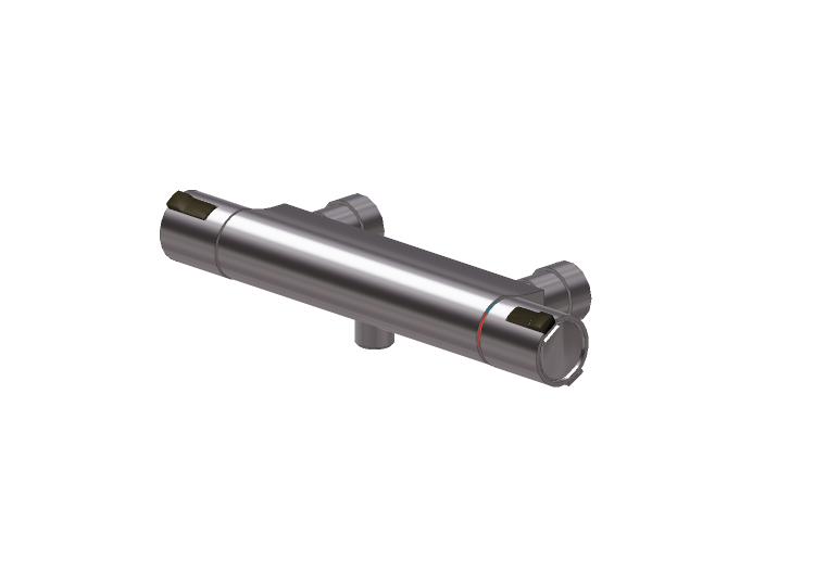 Torneiras 3D - Misturador de parede para chuveiro – Mora - ... Torneiras 3D - Misturador de parede para chuveiro – Mora - ...