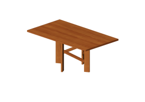 3D Tables - Rectangular Table 180x100x75cm - Natuzzi - Accademia - E014
