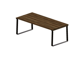 3D Tables - Rectangular Table 105x220x76cm - Natuzzi - Omega - E007