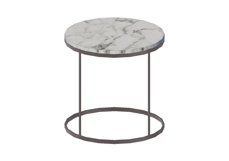 Mesas 3D - Mesita circular 45x45cm - Natuzzi - Cabaret -... Mesas 3D - Mesita circular 45x45cm - Natuzzi - Cabaret -...