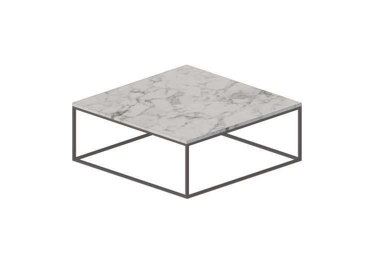 3D Tables - Rectangular Coffee table 100x100x34cm - Natuzzi... 3D Tables - Rectangular Coffee table 100x100x34cm - Natuzzi...