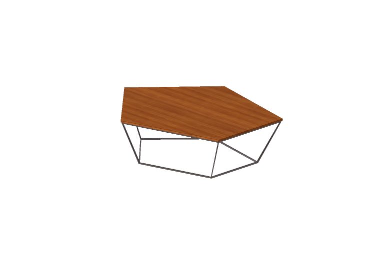 Mesas 3D - Mesa de centro 100x80x30cm - Natuzzi - Chocolat... Mesas 3D - Mesa de centro 100x80x30cm - Natuzzi - Chocolat...