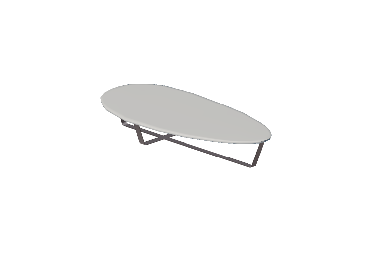 Tavoli 3D - Tavolino ovale 180x86x20cm - Natuzzi - Drop -... Tavoli 3D - Tavolino ovale 180x86x20cm - Natuzzi - Drop -...