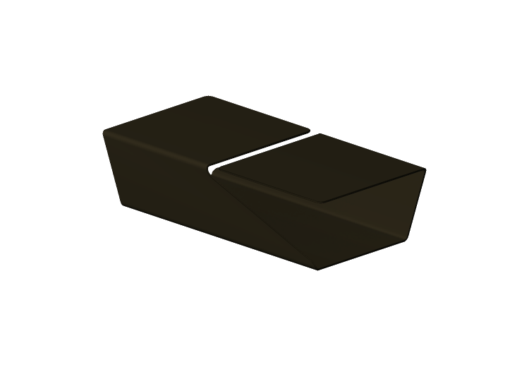 Mesas 3D - Mesita rectangular 120x59x31cm - Natuzzi -... Mesas 3D - Mesita rectangular 120x59x31cm - Natuzzi -...