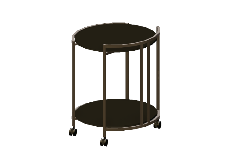 Mesas 3D - Mesa de centro circular 63x63cm - Natuzzi -... Mesas 3D - Mesa de centro circular 63x63cm - Natuzzi -...