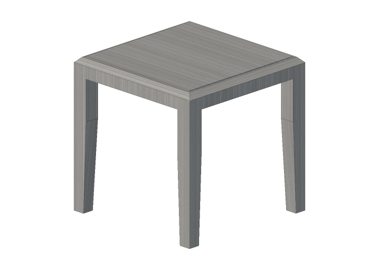 Mesas 3D - Mesita cuadrada 50x50x50cm - Natuzzi - Opera -... Mesas 3D - Mesita cuadrada 50x50x50cm - Natuzzi - Opera -...
