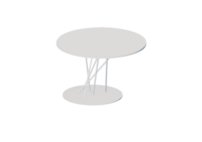 Tables 3D - Petite table circulaire 60x40cm - Natuzzi - Shanghai - T141