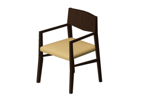 Sillas 3D - Silla de cuero - Natuzzi - Brera - C3