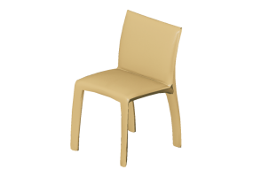 3D Chairs - Leather Chair - Natuzzi - Hedi