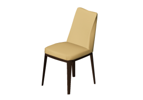 Cadeira 3D - Cadeira em couro - Natuzzi - Vesta