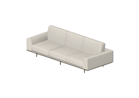 3D Sessel und Sofas - Ledersofa 3-Sitzer - Natuzzi - Gi&ograve; - 2912