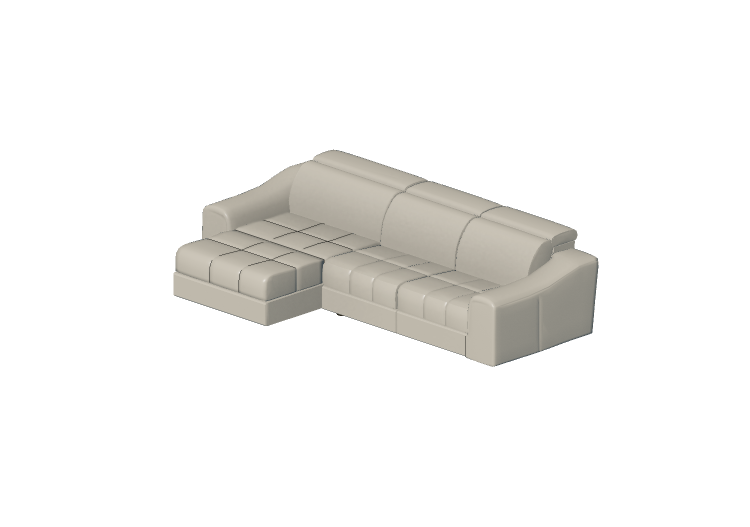 3D Sessel und Sofas - Ledersofa 3-Sitzer - Natuzzi - Attesa... 3D Sessel und Sofas - Ledersofa 3-Sitzer - Natuzzi - Attesa...