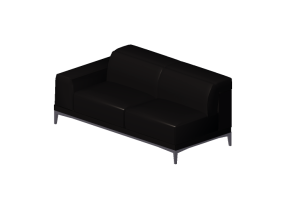 Divans 3D - Canap&eacute; &agrave; deux places - Natuzzi - Borghese - 2826