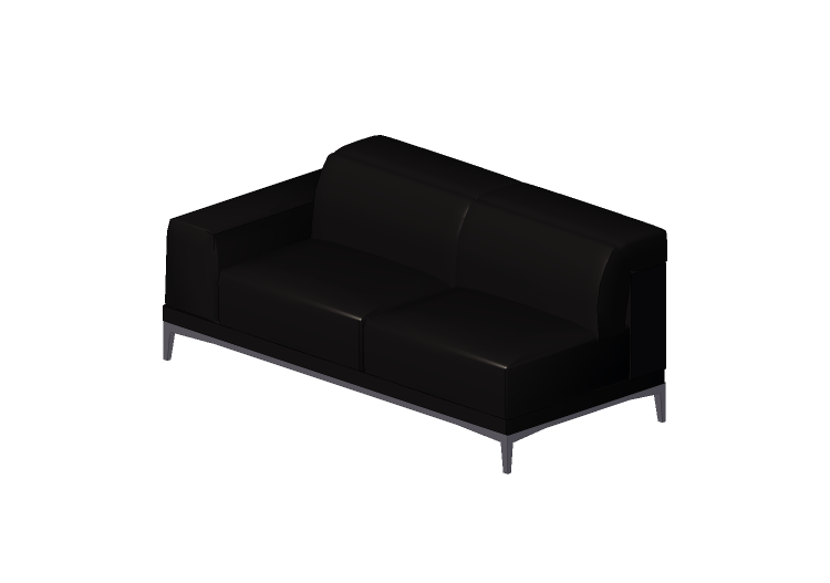Sofás 3D - Sofá dois assentos - Natuzzi - Borghese - 2826 -... Sofás 3D - Sofá dois assentos - Natuzzi - Borghese - 2826 -...