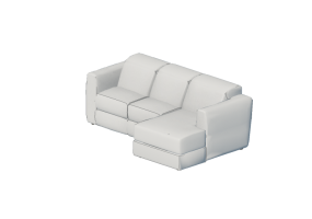 Divani 3D - Divano a tre posti - Natuzzi - Brio - 2761