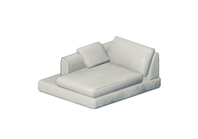 Poltronas y Sof&aacute;s 3D - Sof&aacute; - Natuzzi - Diagonal - 2375