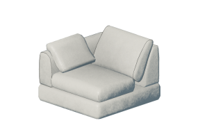 Divani 3D - Divano - Natuzzi - Diagonal - 2375