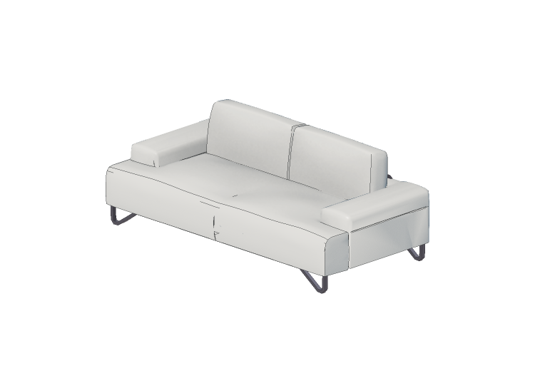 Poltronas y Sofás 3D - Sofá dos plazas - Natuzzi - Fly -... Poltronas y Sofás 3D - Sofá dos plazas - Natuzzi - Fly -...