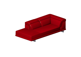 Poltronas y Sof&aacute;s 3D - Sof&aacute; dos plazas - Natuzzi - Preludio - 2782