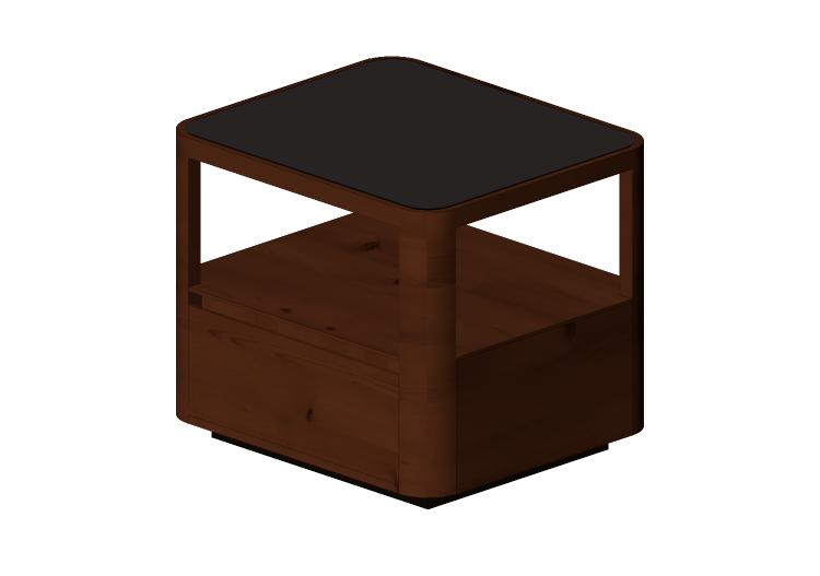 Letti 3D - Comodino 52x45cm - Natuzzi - Cartesio - Natuzzi Letti 3D - Comodino 52x45cm - Natuzzi - Cartesio - Natuzzi