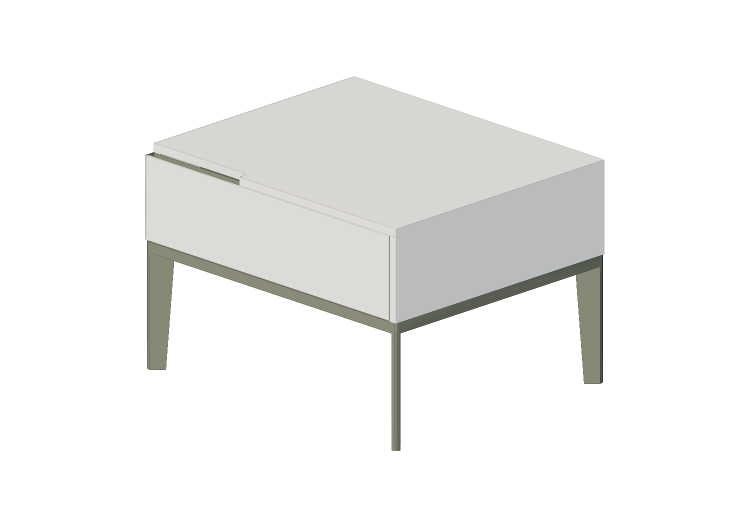 3D Betten und Nachttische - Kommode 60x50x40cm - Natuzzi -... 3D Betten und Nachttische - Kommode 60x50x40cm - Natuzzi -...