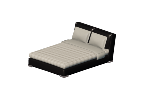 Camas 3D - Estrutura de cama 171x234cm - Natuzzi - Fenice