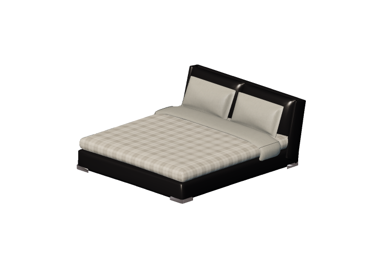 Lits 3D - Structure lit 211x234cm - Natuzzi - Fenice -... Lits 3D - Structure lit 211x234cm - Natuzzi - Fenice -...