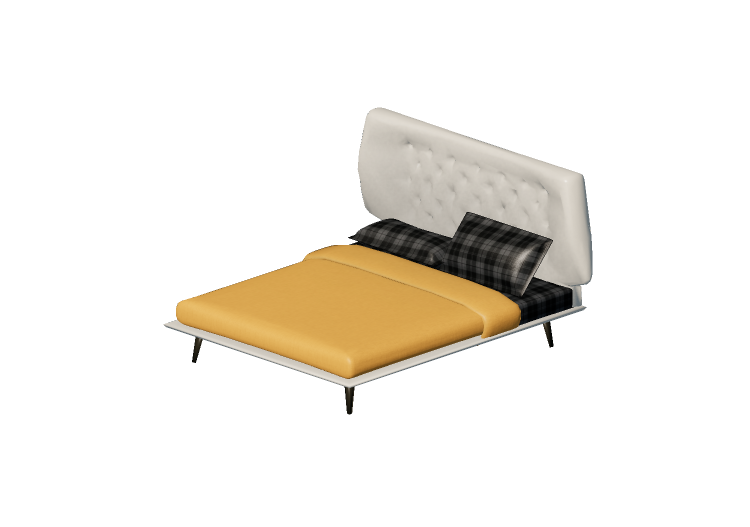 3D Betten und Nachttische - Bettgestell 220x233cm - Natuzzi... 3D Betten und Nachttische - Bettgestell 220x233cm - Natuzzi...