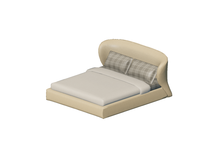 Lits 3D - Structure lit 208x233cm - Natuzzi - Oasi -... Lits 3D - Structure lit 208x233cm - Natuzzi - Oasi -...