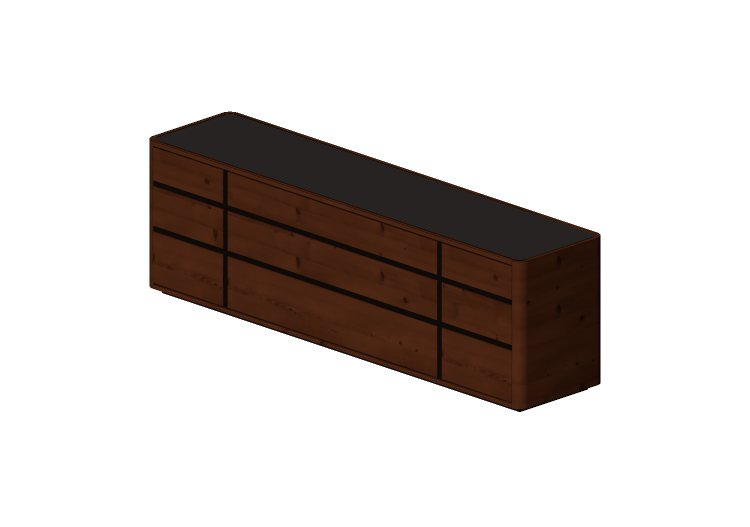 Armarios y Cómodas 3D - Cómoda 220x50x70cm - Natuzzi -... Armarios y Cómodas 3D - Cómoda 220x50x70cm - Natuzzi -...