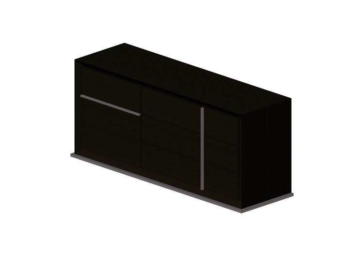 Armários 3D - Cômoda 164x50x70cm - Natuzzi - Fontana -... Armários 3D - Cômoda 164x50x70cm - Natuzzi - Fontana -...