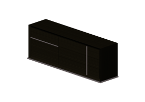 Armadi 3D - Cassettiera 202x50x70cm - Natuzzi - Fontana