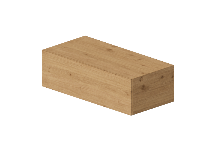 Pareti attrezzate 3D - Sistema componibile 124x38cm -... Pareti attrezzate 3D - Sistema componibile 124x38cm -...