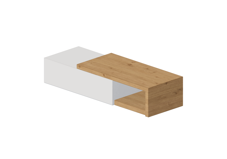 3D TV Rack - Modular system 180x38cm - Natuzzi - Novecento... 3D TV Rack - Modular system 180x38cm - Natuzzi - Novecento...