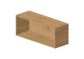 3D Wall Cabinet - Modular system 93x36cm - Natuzzi - Novecento