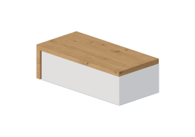 Pareti attrezzate 3D - Sistema componibile 124x38cm - Natuzzi - Novecento