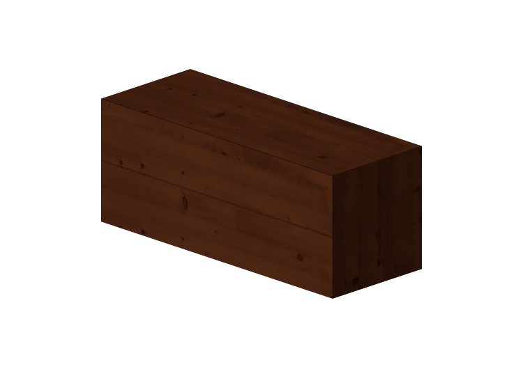 Paredes equipadas 3D - Sistema modular 100x39x39cm -... Paredes equipadas 3D - Sistema modular 100x39x39cm -...