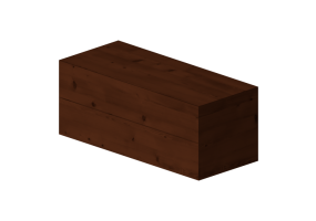 Parois &eacute;quip&eacute;es 3D - Syst&egrave;me composable 100x42x39cm - Natuzzi - kubica