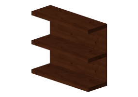 Arm&aacute;rios Multiuso De Parede 3D - Sistema compon&iacute;vel 120x98cm - Natuzzi - kubica