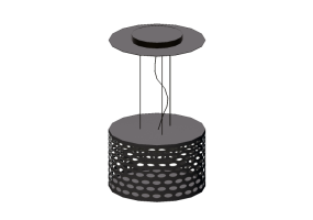 L&acirc;mpada pingente 3D - Lumin&aacute;ria pendente - Natuzzi - Cosmo - I003