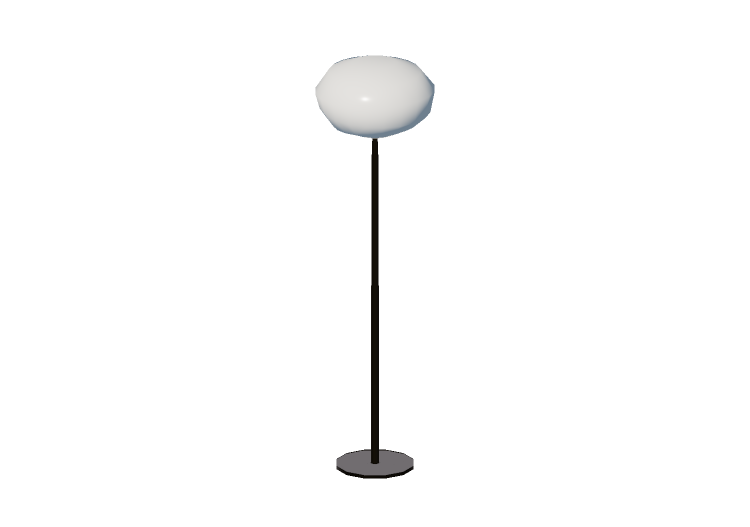 Lampe à sol 3D - Floor Lamp - Natuzzi - Astra - L489PG -... Lampe à sol 3D - Floor Lamp - Natuzzi - Astra - L489PG -...