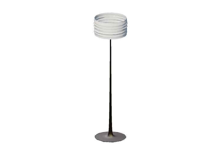 3D Stehlampe - Stehlampe - Natuzzi - Onda - L492XGG -... 3D Stehlampe - Stehlampe - Natuzzi - Onda - L492XGG -...