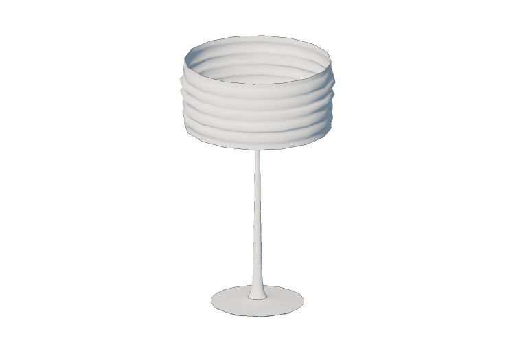 3D Table Lamp - Table Lamp 30x50cm - Natuzzi - Onda - L492... 3D Table Lamp - Table Lamp 30x50cm - Natuzzi - Onda - L492...