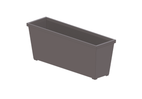 Panchine e Fioriere 3D - Fioriera - Nola - Folke Rectangular