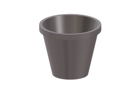 Benches and Planters 3D - Flowerpot - Nola - Folke Small