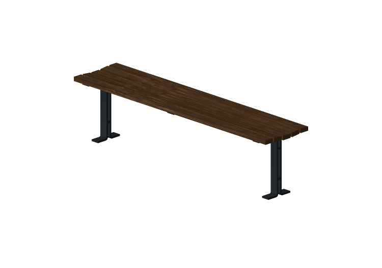Bancs 3D - Banc en bois - Nola - Kajen - Nola Bancs 3D - Banc en bois - Nola - Kajen - Nola