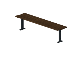 Panchine e Fioriere 3D - Panchina in legno - Nola - Kajen 